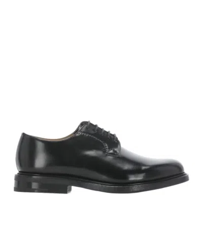 Church's Lace-up Derby Shoes In Animal Print