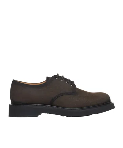 Church's Lacing Business Casual Shoes In Ebony
