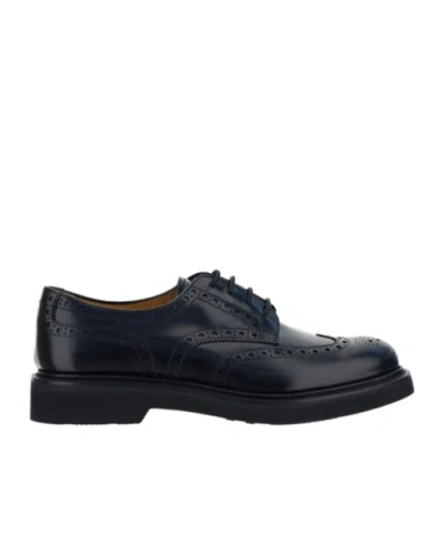 Church's Grafton Decorative-stitching Brogues In Black