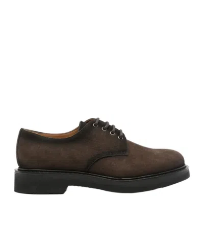 Church's Lacing Casual Shoes In Black