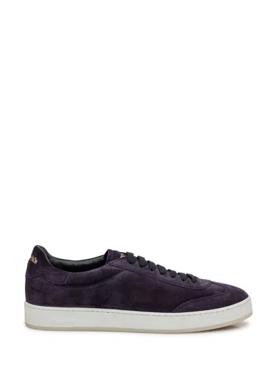 Church's Largs Suede Sneakers In Navy