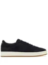 Church's Midnight Blue Suede Sneakers In Blue