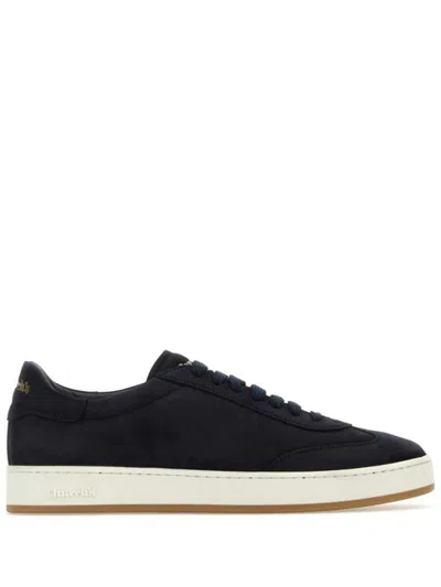 Church's Midnight Blue Suede Sneakers