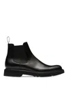 Church's Leicester Semi-gloss Calfskin Boot In Black