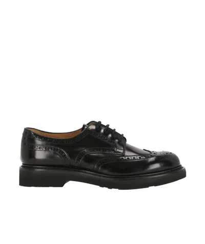 Church's Leather Brogues In Black
