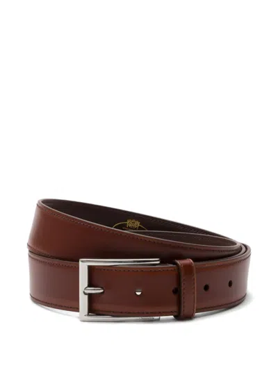 Church's Leather Buckle-fastening Belt In Brown