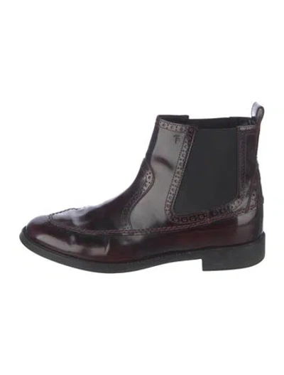 Pre-owned Church's Leather Chelsea Boots In Brown