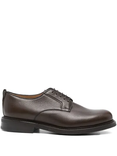 Church's Leather Lace-up Derby Shoes In Brown