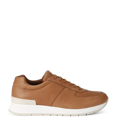 Church's Leather Livingston Sneakers In Brown
