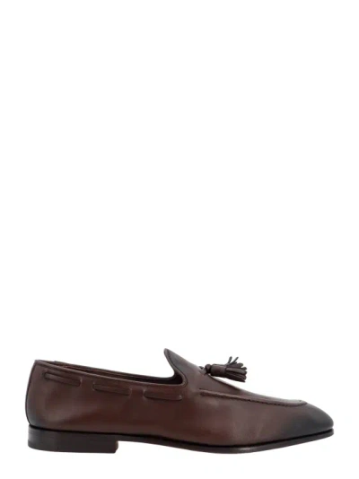 Church's Leather Loafer In Brown