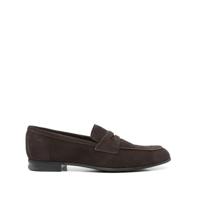 Church's Leather Loafers In Brown
