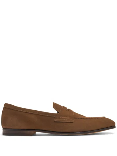 Church's Leather Loafers In Brown