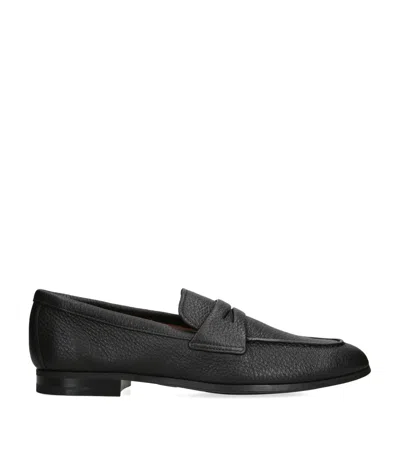 Church's Leather Milton Penny Loafers In Black