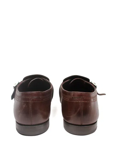 Church's Leather Monk Shoes In Brown