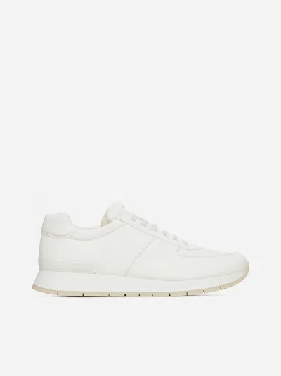 Church's Livingston Leather Sneakers In Ivory