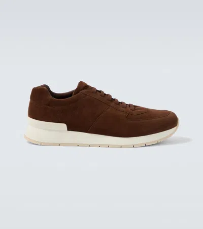 Church's Livingstone Suede Sneakers In Brown
