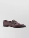 Church's Loafer Leather Saddle Rounded Toe