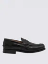 Church's Penny Strap Loafers With Round Toe Stitching In Purple