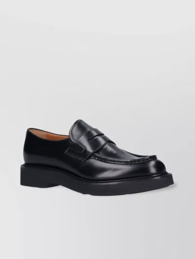 Church's Loafers With Penny Strap And Round Toe Detail