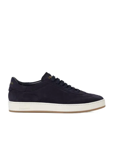 Church's Logo-debossed Suede Sneakers In Black