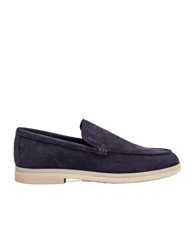Church's Blue Suede Loafers
