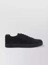 Church's Low Top Suede Finish Rubber Sole Sneakers In Black