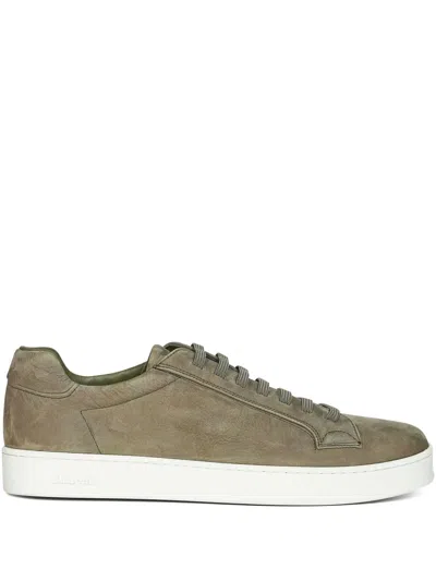 Church's Ludlow 3 Elasticated-lace Round-toe Sneakers In Green