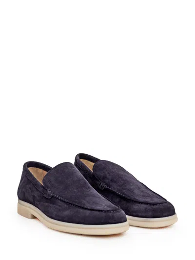 Church's Church`s Luxurious Leather Loafers In Blue