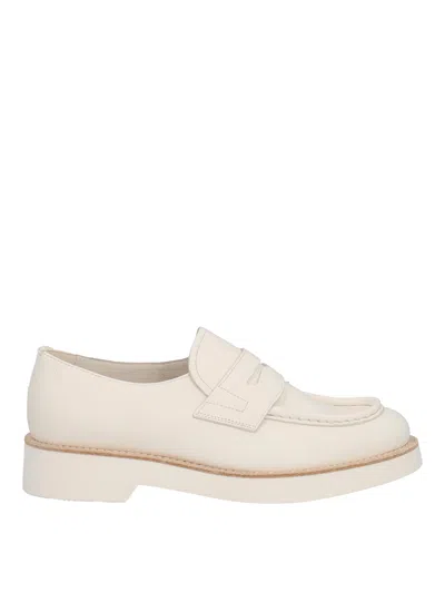 Church's Lynton Moccasin In Deerskin In White