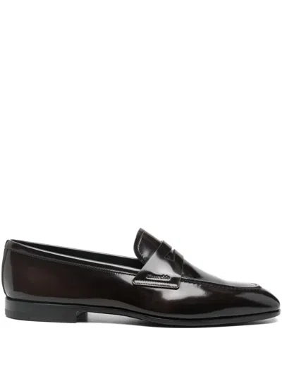 Church's Maesteg Strap Loafers In Black