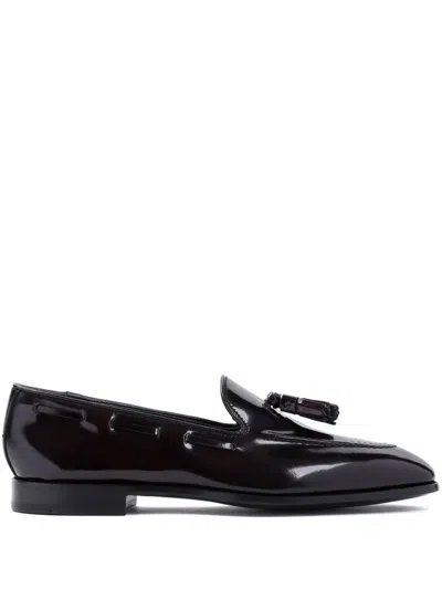 Church's Maidstone Loafers In Red