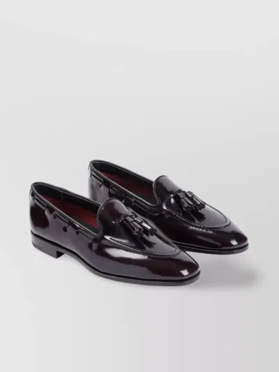 Church's Maidstone Loafers Tonal Tassels In Black
