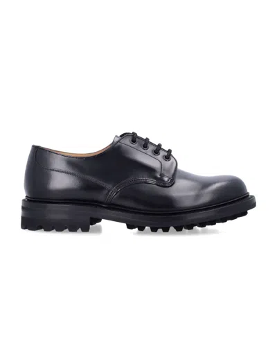 Church's Mc Neil Lw Chunky Sole Lace-up Shoes In Black
