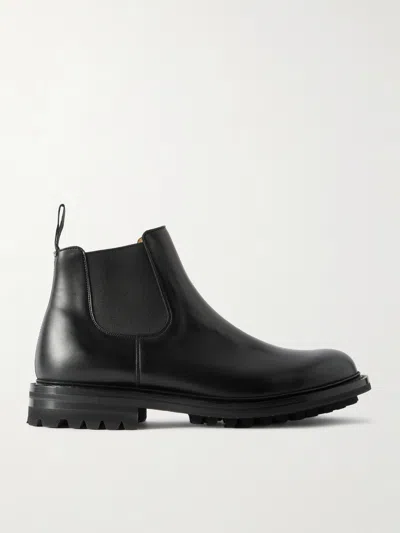 Church's Mccarthy Lug-sole Chelsea Boots In Black