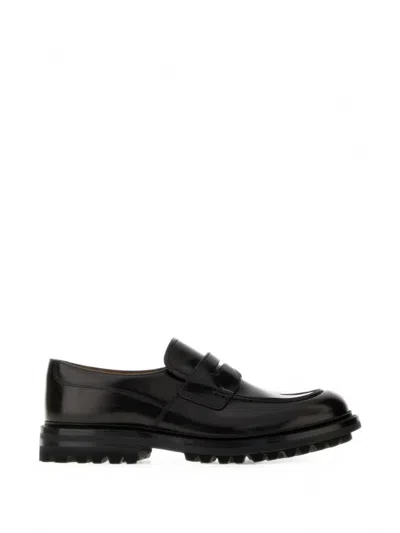 Church's Mckinnon Leather Loafers In Black