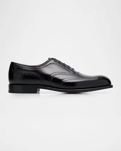 Church's Men's Chetwynd Brogue Leather Oxford Shoes In Black