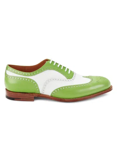 Church's Men's Chetwynd Colorblock Leather Oxford Shoes In Green