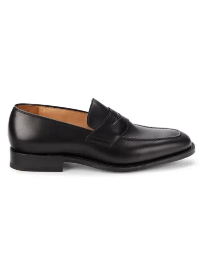 Church's Men's Hertford Leather Penny Loafers In Black