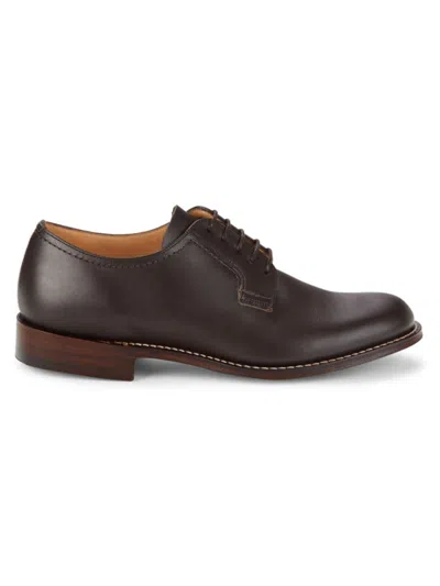 Church's Men's Leather Derby Shoes In Ebony