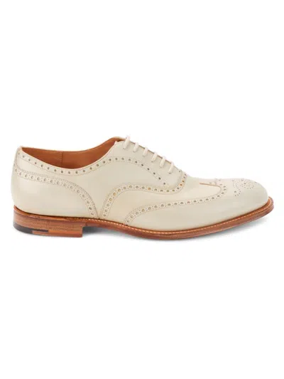 Church's Men's Leather Longwing Brogues In White