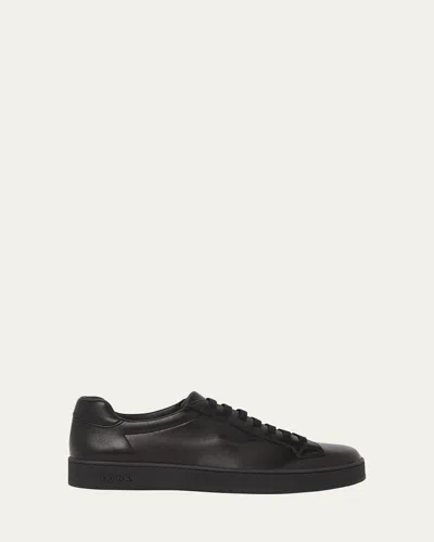 Church's Men's Ludlow 3 Napa Leather Low-top Sneakers In Black