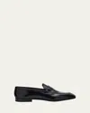 Church's Logo-debossed Leather Loafers In Black