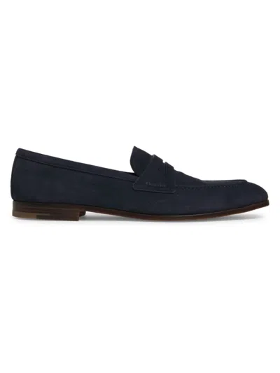 Church's Men's Maesteg Suede Loafers In Blue