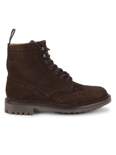Church's Men's Mcfarlane 2 Suede Ankle Boots In Brown