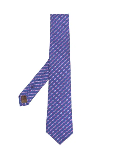 Church's Men's Silk Ties: Fmt 8 In Purple