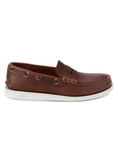 Church's Men's Tennington Penny Boat Shoes In Brown