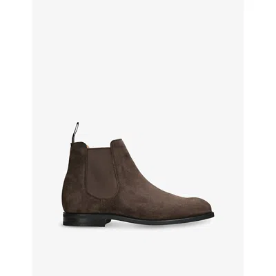 CHURCH'S MENS CHURCH'S AMBERLEY 2.0 SUEDE CHELSEA BOOTS