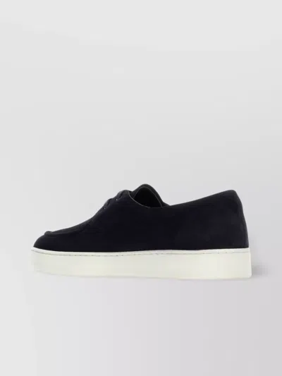 Church's Midnight Suede Longsight 2 Sneakers In Black