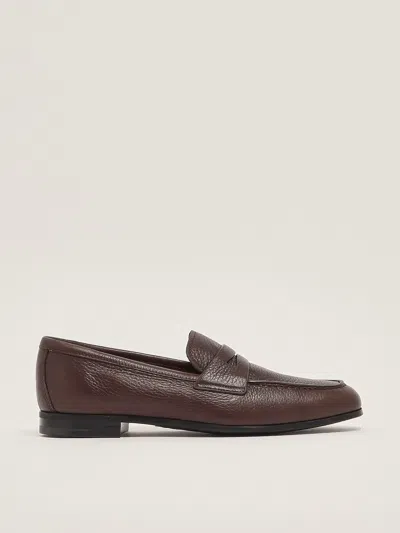 Church's Milton Old Deerskin Loafers In Moro