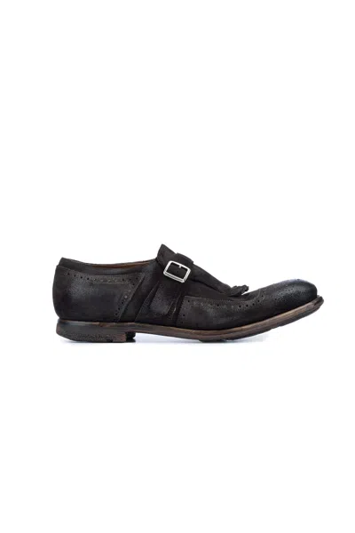Church's Brown Monk Shoes Men In Black